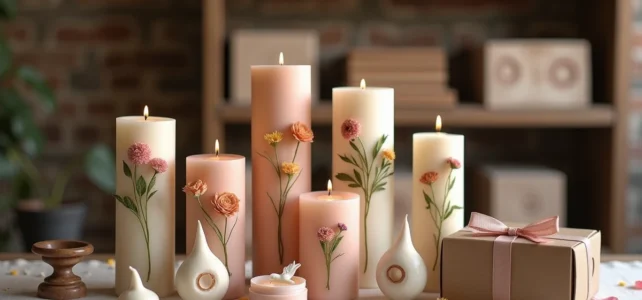 Des idées originales de cadeaux en cire pour un mariage mémorable